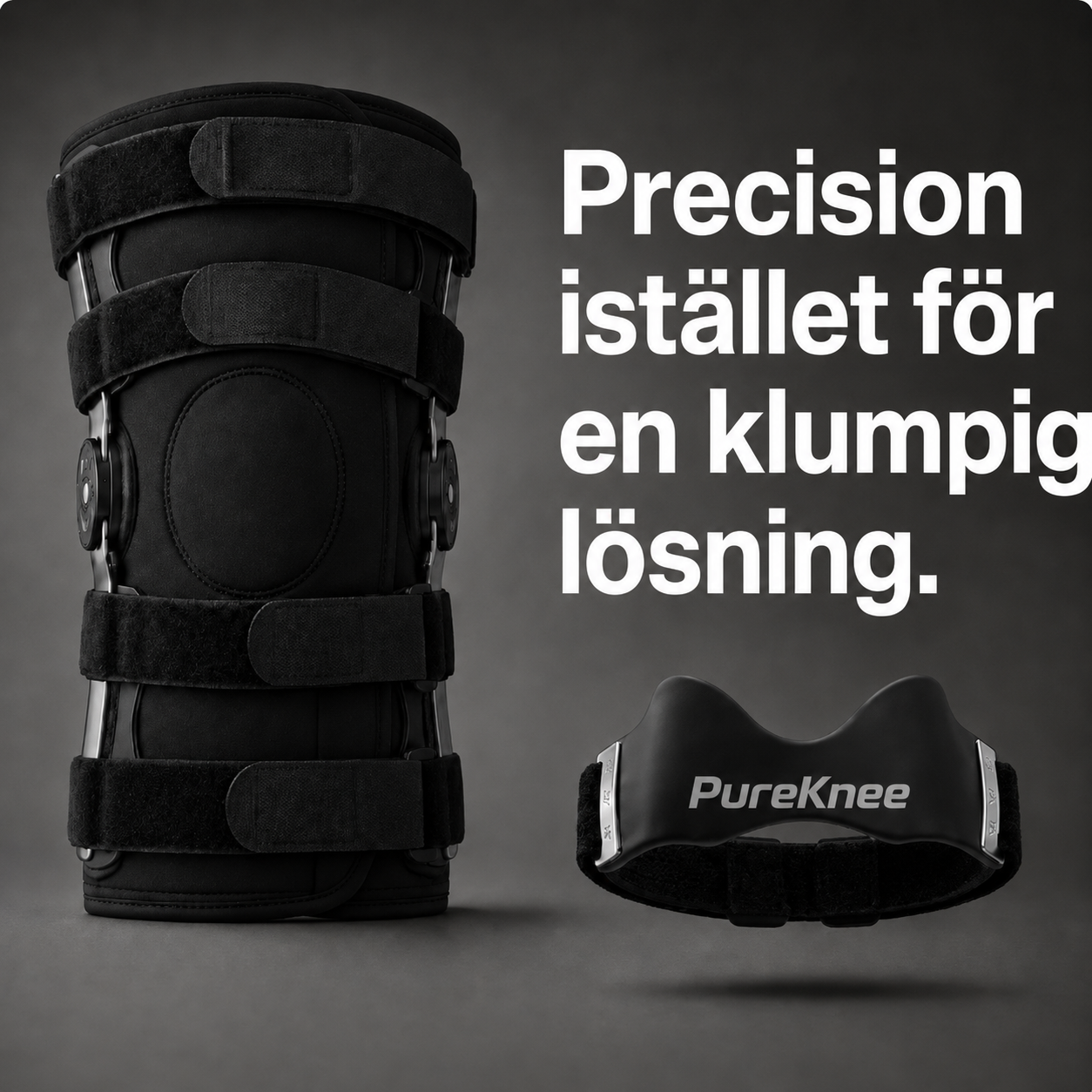 PureKnee – Mindre belastning. Mer frihet i varje steg.