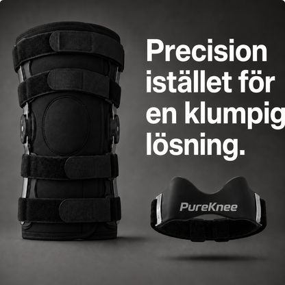 PureKnee – Mindre belastning. Mer frihet i varje steg.